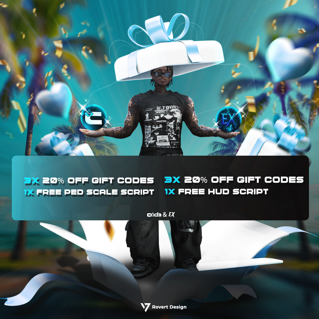 Fivegift - 🎁 Coda & EX Script Giveaway