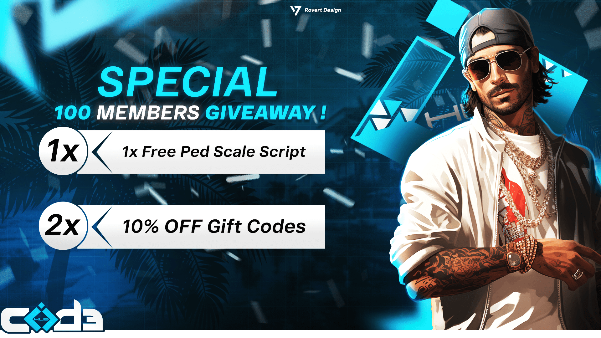 Fivegift - CodeHub 100 Member Giveaway 🎉