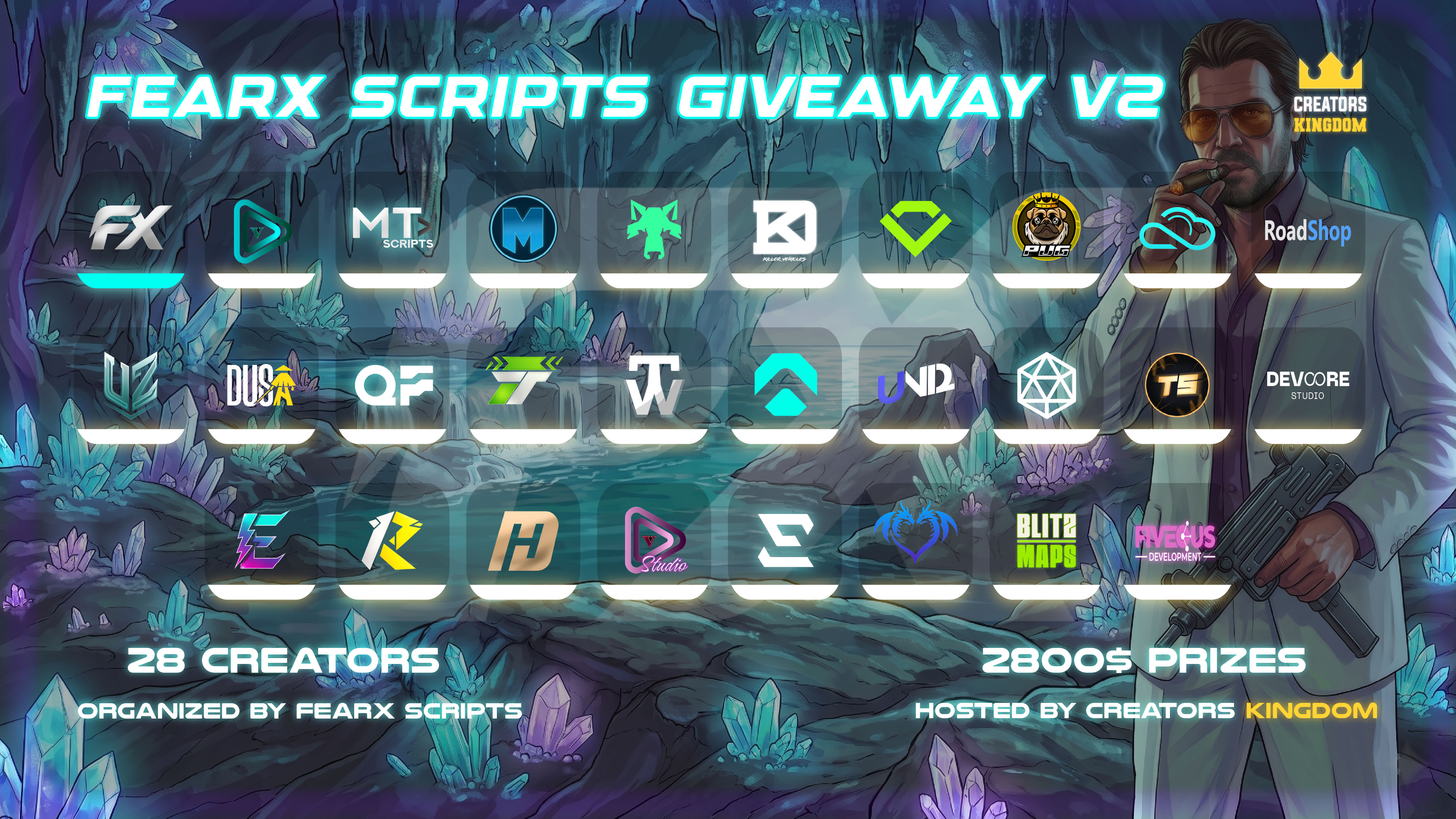 Fivegift - Fearx Scripts Giveaway V2