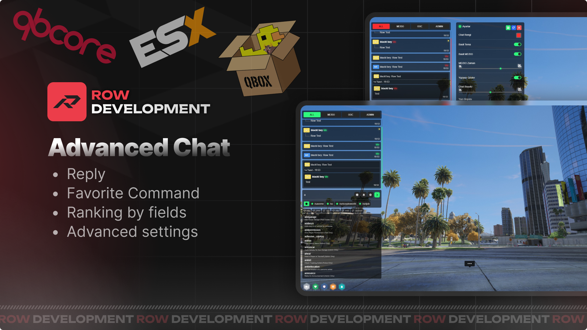 Fivegift - Row Development - Advanced Chat